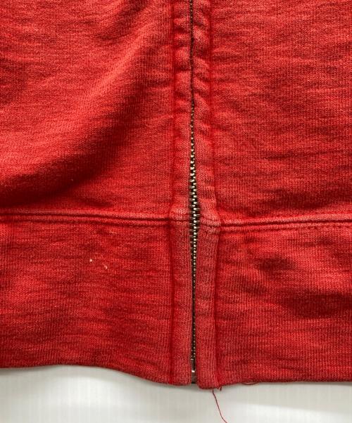 cheswick（チェスウィック）cheswick (チェスウィック) ダイアモンドヘッドフルジップスウェット レッド サイズ:LARGEの古着・服飾アイテム