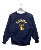 WAREHOUSEウエアハウス）の古着「U.S.NAVY  SWEATSHIRT」｜ネイビー
