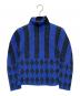 me ISSEY MIYAKE (ミーイッセイ ミヤケ) 長袖ハイネックプリーツカットソー ブルー サイズ:-：10000円