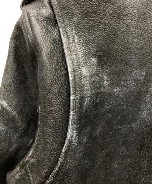 Axel（アクセル）Axel (アクセル) ダブルライダースジャケット ブラック サイズ:Sの古着・服飾アイテム
