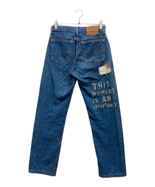 LEVI'S（リーバイス）LEVI'S (リーバイス) 90s パッチワークデニムパンツ インディゴ サイズ:W30×L36の古着・服飾アイテム