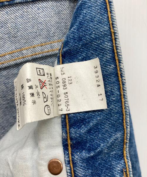 LEVI'S（リーバイス）LEVI'S (リーバイス) 90s パッチワークデニムパンツ インディゴ サイズ:W30×L36の古着・服飾アイテム