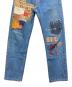 中古・古着 LEVI'S (リーバイス) 90s パッチワークデニムパンツ インディゴ サイズ:W30×L36：8000円