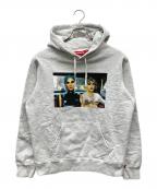 SUPREMEシュプリーム）の古着「Misty and Jimmy Paulette Hooded Sweatshirt」｜グレー
