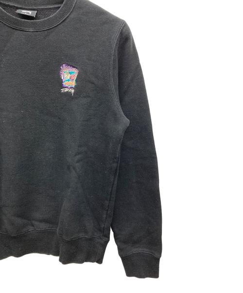 stussy（ステューシー）stussy (ステューシー) スウェット ブラック サイズ:Sの古着・服飾アイテム