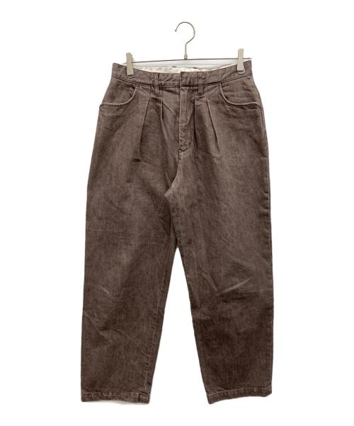 FARAH（ファーラー）FARAH (ファーラー) ワイドテーパードパンツ ブラック サイズ:W30の古着・服飾アイテム