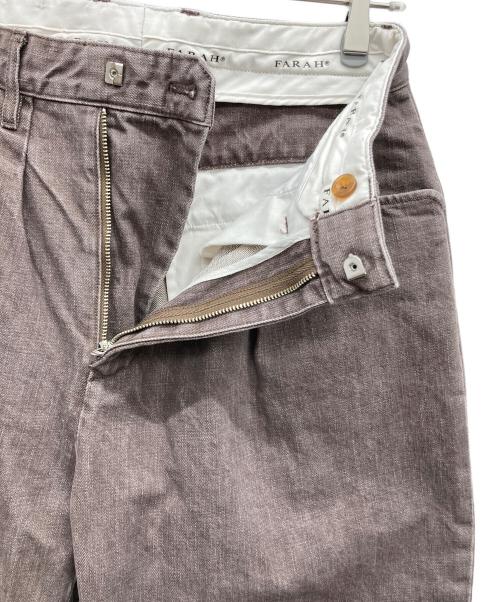 FARAH（ファーラー）FARAH (ファーラー) ワイドテーパードパンツ ブラック サイズ:W30の古着・服飾アイテム