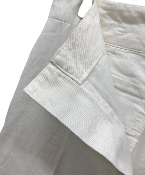 COMME des GARCONS HOMME PLUS（コムデギャルソンオムプリュス）COMME des GARCONS HOMME PLUS (コムデギャルソンオムプリュス) スラックス ホワイト サイズ:Lの古着・服飾アイテム