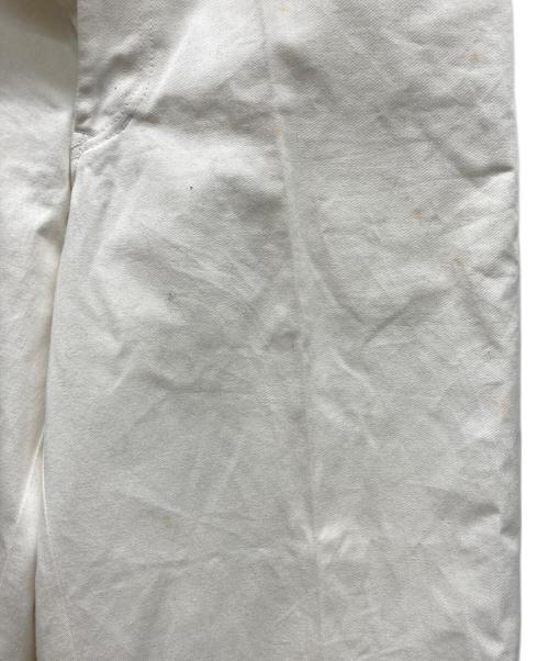 COMME des GARCONS HOMME PLUS（コムデギャルソンオムプリュス）COMME des GARCONS HOMME PLUS (コムデギャルソンオムプリュス) スラックス ホワイト サイズ:Lの古着・服飾アイテム