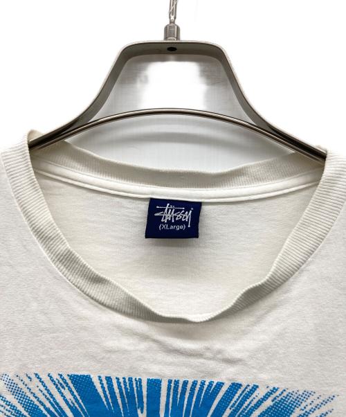 stussy（ステューシー）stussy (ステューシー) グラフィックTシャツ ホワイト サイズ:XLargeの古着・服飾アイテム