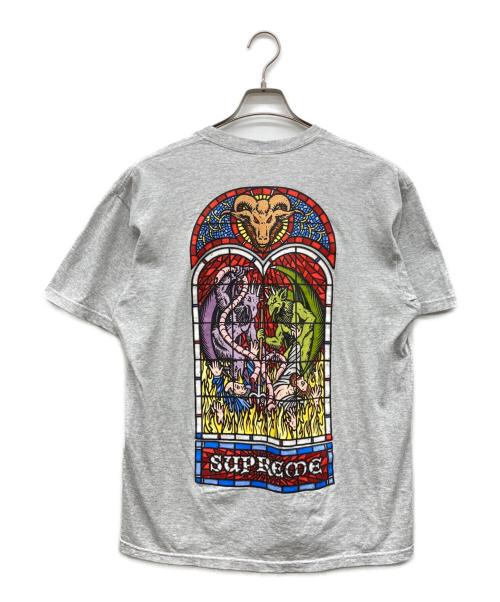 SUPREME（シュプリーム）Supreme (シュプリーム) Worship Tee グレー サイズ:Lの古着・服飾アイテム