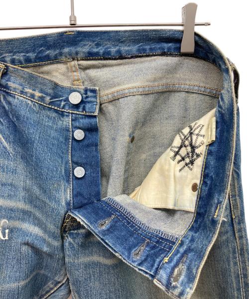 Hysteric Glamour（ヒステリックグラマー）Hysteric Glamour (ヒステリックグラマー) デニムパンツ Led Zeppelin インディゴ サイズ:34の古着・服飾アイテム