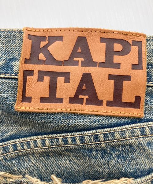 KAPITAL（キャピタル）KAPITAL (キャピタル) パッチワークデニムパンツ インディゴ サイズ:36の古着・服飾アイテム