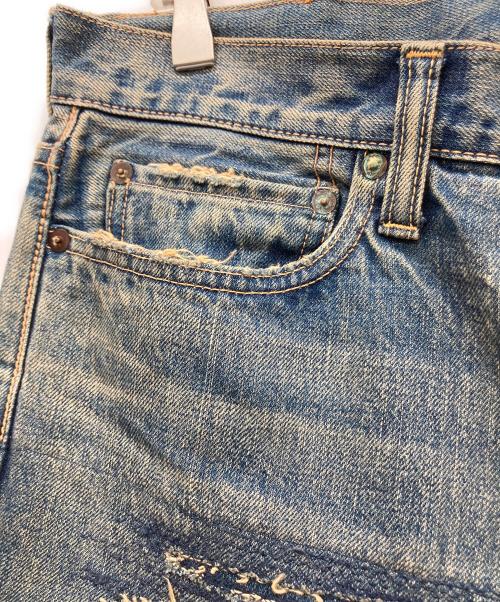KAPITAL（キャピタル）KAPITAL (キャピタル) パッチワークデニムパンツ インディゴ サイズ:36の古着・服飾アイテム