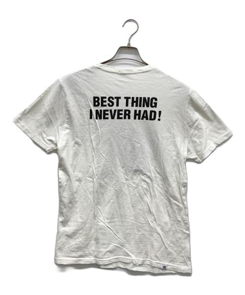 Hysteric Glamour（ヒステリックグラマー）Hysteric Glamour (ヒステリックグラマー) ガール・ウーマンロゴプリントTシャツ ホワイト サイズ:Mの古着・服飾アイテム