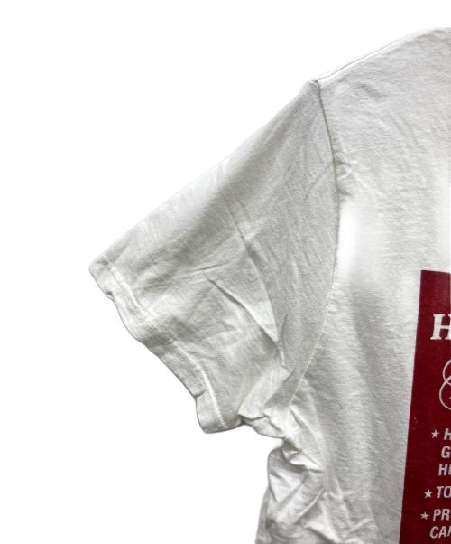 Hysteric Glamour（ヒステリックグラマー）Hysteric Glamour (ヒステリックグラマー) ガール・ウーマンロゴプリントTシャツ ホワイト サイズ:Mの古着・服飾アイテム