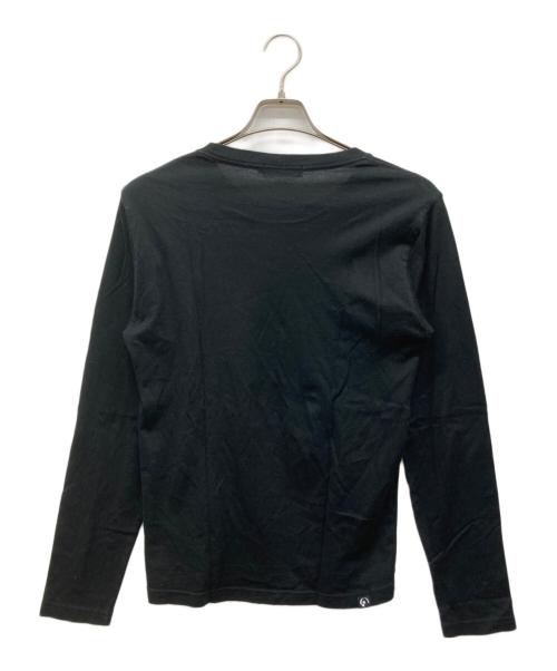 Hysteric Glamour（ヒステリックグラマー）Hysteric Glamour (ヒステリックグラマー) ガールプリントロングスリーブカットソー ブラック サイズ:Sの古着・服飾アイテム
