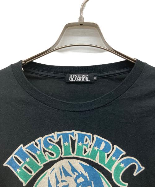 Hysteric Glamour（ヒステリックグラマー）Hysteric Glamour (ヒステリックグラマー) ガールプリントロングスリーブカットソー ブラック サイズ:Sの古着・服飾アイテム