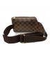 LOUIS VUITTON (ルイ ヴィトン) ジェロニモス ダミエ ブラウン：45000円