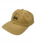 stussyステューシー）の古着「キャップ」｜ベージュ