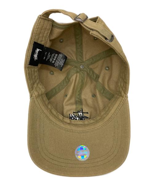stussy（ステューシー）stussy (ステューシー) キャップ ベージュの古着・服飾アイテム