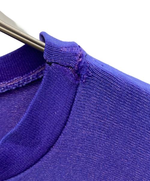 USED（ユーズド）USED (ユーズド) ナンバリングフットボールカットソー パープル サイズ:不明の古着・服飾アイテム