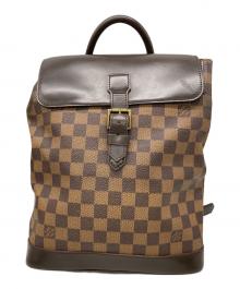 LOUIS VUITTON（ルイ ヴィトン）の古着「ソーホー ダミエ」｜ブラウン