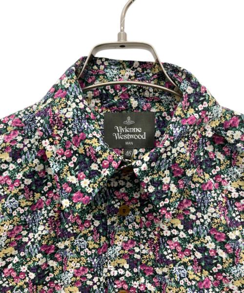 Vivienne Westwood man（ヴィヴィアン ウェストウッド マン）Vivienne Westwood man (ヴィヴィアン ウェストウッド マン) オーブ刺繍総柄シャツ マルチカラー サイズ:46の古着・服飾アイテム