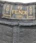 中古・古着 FENDI (フェンディ) ズッカ柄フレアパンツ ブラック サイズ:44：5000円