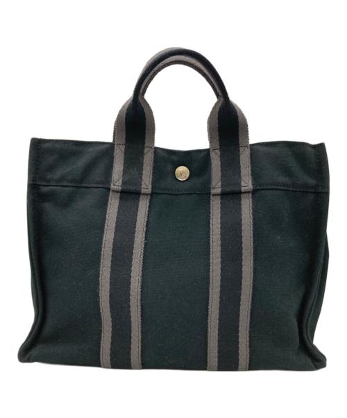 HERMES（エルメス）HERMES (エルメス) フールトゥPM ブラックの古着・服飾アイテム
