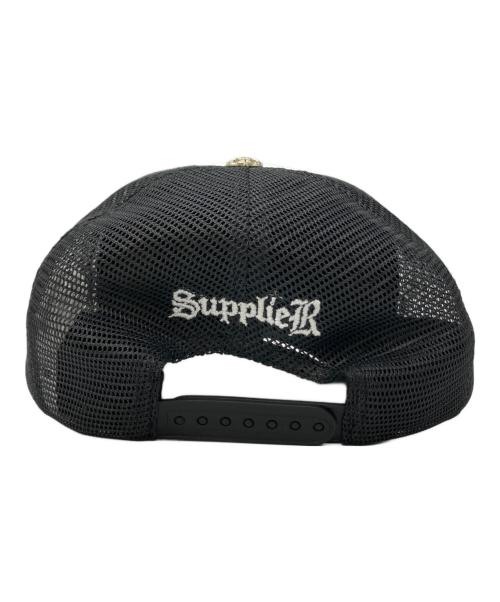 SUPPLIER（サプライヤー）SUPPLIER (サプライヤー) メッシュキャップ ブラックの古着・服飾アイテム