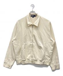 POLO RALPH LAUREN（ポロ・ラルフローレン）の古着「フルジップスウェットジャケット」｜ベージュ