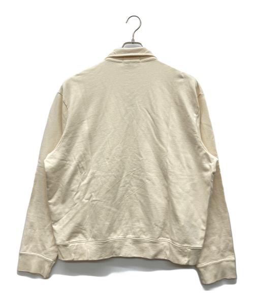 POLO RALPH LAUREN（ポロ・ラルフローレン）POLO RALPH LAUREN (ポロ・ラルフローレン) フルジップスウェットジャケット ベージュ サイズ:LLの古着・服飾アイテム