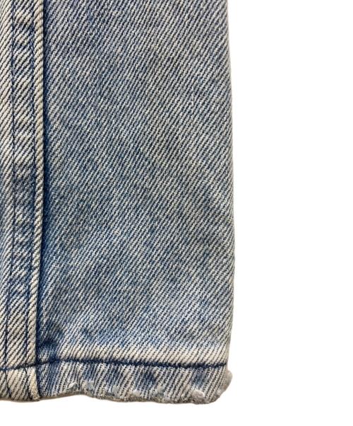 woadblue（ウォードブルー）woadblue (ウォードブルー) HW Semi Wide Flare TUCK Pants インディゴ サイズ:24の古着・服飾アイテム