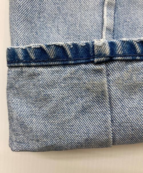 woadblue（ウォードブルー）woadblue (ウォードブルー) HW Semi Wide Flare TUCK Pants インディゴ サイズ:24の古着・服飾アイテム