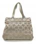 COACH (コーチ) ポピーシグネチャートートバッグ グレー：9000円