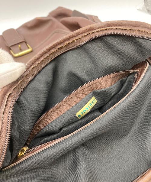 COACH（コーチ）COACH (コーチ) レザーリュック ブラウンの古着・服飾アイテム