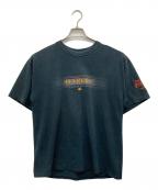 HARLEY-DAVIDSONハーレーダビッドソン）の古着「サーマル地tシャツ」｜ブラック