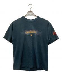 HARLEY-DAVIDSON（ハーレーダビッドソン）の古着「サーマル地tシャツ」｜ブラック