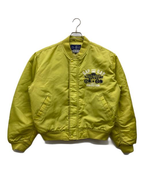 GAP（ギャップ）GAP (ギャップ) MA-1ジャケット 黄緑 サイズ:Mの古着・服飾アイテム