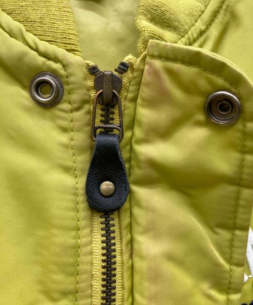 GAP（ギャップ）GAP (ギャップ) MA-1ジャケット 黄緑 サイズ:Mの古着・服飾アイテム
