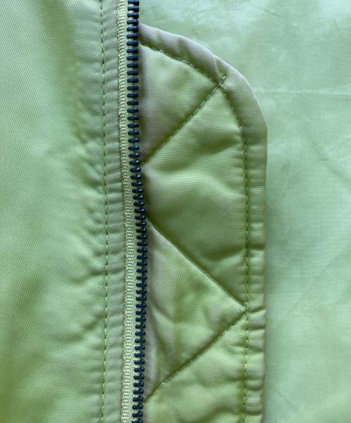 GAP（ギャップ）GAP (ギャップ) MA-1ジャケット 黄緑 サイズ:Mの古着・服飾アイテム