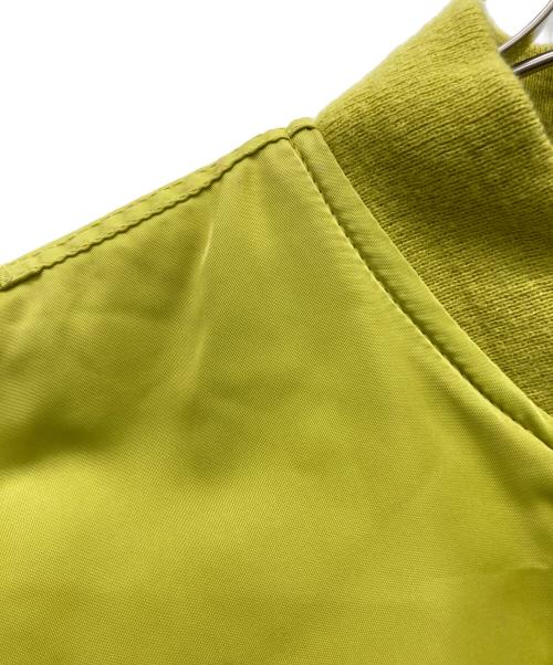 GAP（ギャップ）GAP (ギャップ) MA-1ジャケット 黄緑 サイズ:Mの古着・服飾アイテム
