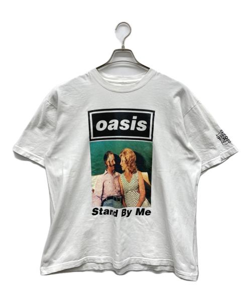 Adam et Rope（アダム エ ロペ）Adam et Rope (アダム エ ロペ) oasis 10Culture Artwork design T-shirt ホワイト サイズ:XLの古着・服飾アイテム
