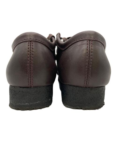 CLARKS ORIGINALS（クラークス オリジナルズ）Clarks Originals (クラークス オリジナルズ) Wallabee Purple Grape Leather ブラウン サイズ:US8の古着・服飾アイテム