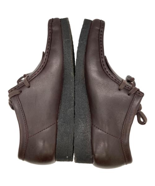 CLARKS ORIGINALS（クラークス オリジナルズ）Clarks Originals (クラークス オリジナルズ) Wallabee Purple Grape Leather ブラウン サイズ:US8の古着・服飾アイテム