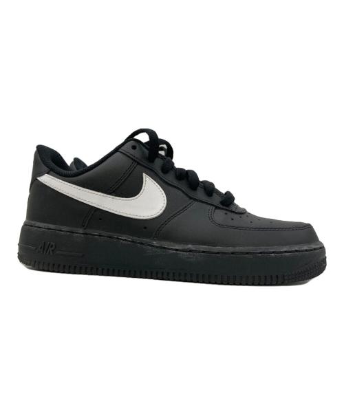 NIKE（ナイキ）NIKE (ナイキ) AIR FORCE1 ブラック サイズ:US6.5の古着・服飾アイテム