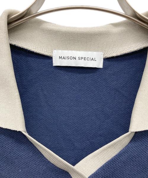 MAISON SPECIAL（メゾンスペシャル）MAISON SPECIAL (メゾンスペシャル) ゲームシャツ ネイビー サイズ:FREEの古着・服飾アイテム