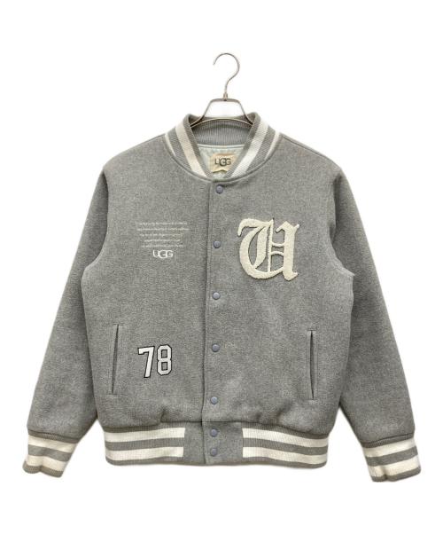 UGG（アグ）UGG (アグ) ワッペンスタジャン グレー サイズ:Lの古着・服飾アイテム