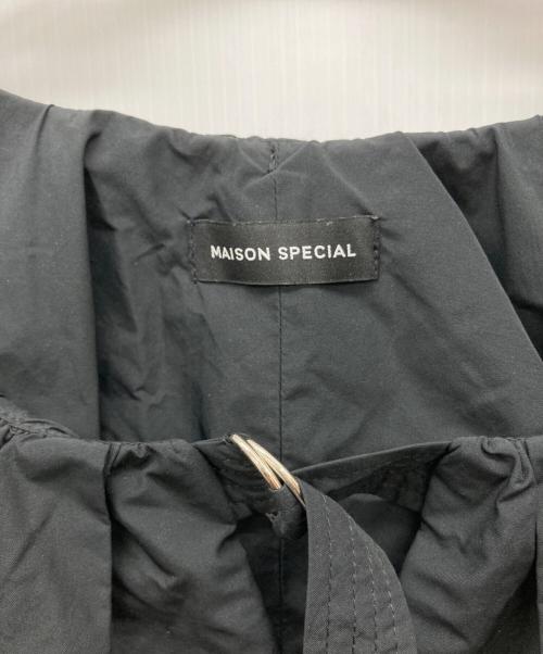 MAISON SPECIAL（メゾンスペシャル）MAISON SPECIAL (メゾンスペシャル) Multi Way Balloon Frill ブラック サイズ:FREE 未使用品の古着・服飾アイテム